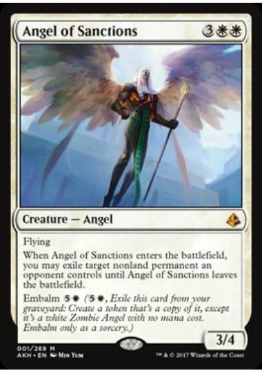(英)賞罰の天使 / Angel of Sanctions【AKH】 No.001
