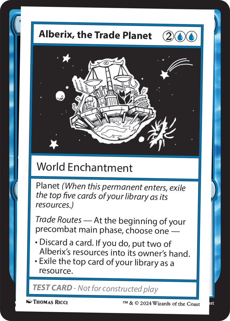 (英)Alberix, the Trade Planet【MB2-TEST】 No.289