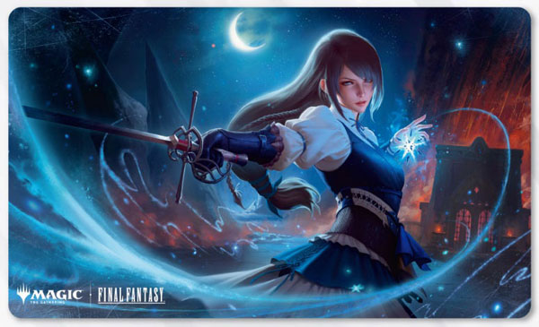 【サプライ】 エンスカイ 『マジック：ザ・ギャザリング――FINAL FANTASY』 プレイヤーズラバーマット MFR-04 《シヴァのドミナント、ジル》 ※発送方法は「ゆうパック」を選択してください。