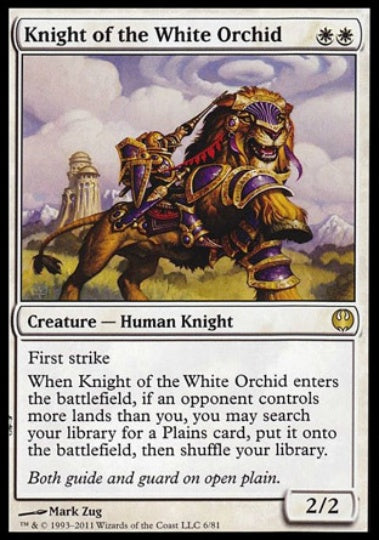 (英)白蘭の騎士 / Knight of the White Orchid【KVSD】 No.006