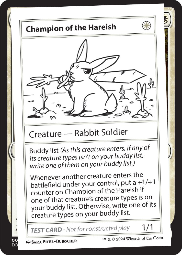 (英)Champion of the Hareish【MB2-TEST】 No.275