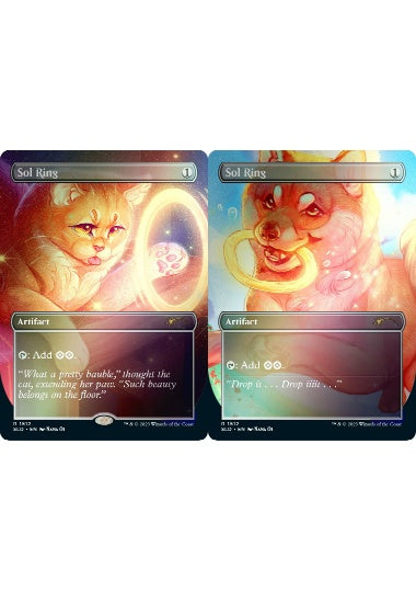 (英)【Foil】太陽の指輪 / Sol Ring【SLD】Secret Lair Commander Deck: Raining Cats and Dogs No.1512