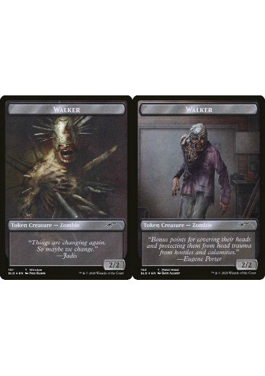 (英)【Foil】Walker TokenNo.151 - Walker Token【SLD】Secret Lair x The Walking Dead No.152