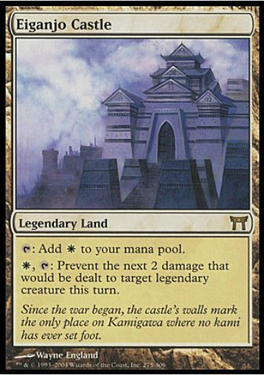 (英)【Foil】永岩城 / Eiganjo Castle【CHK】 No.275