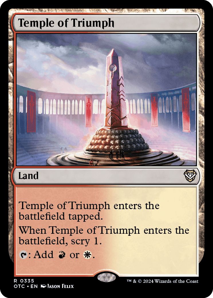 (英)凱旋の神殿 / Temple of Triumph【OTC】 No.335