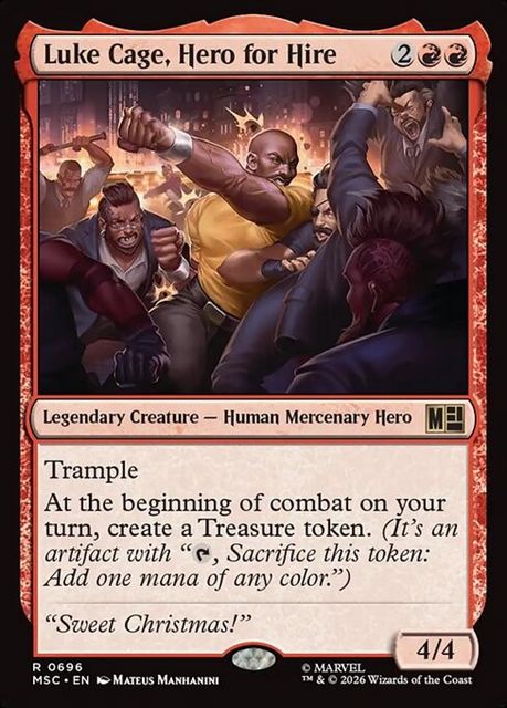 (英)ヒーローズ・フォー・ハイアー、ルーク・ケイジ / Luke Cage, Hero for Hire【MSC】 No.696