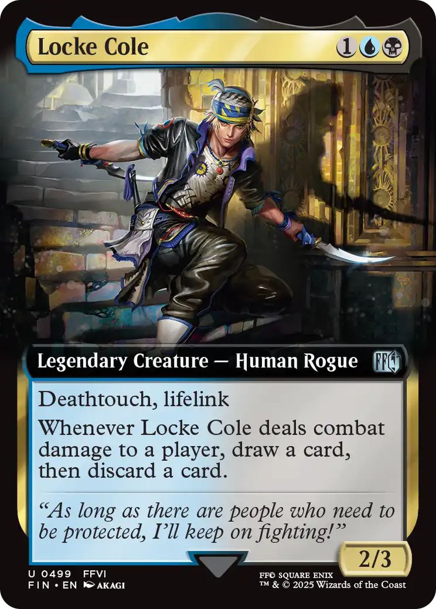 (英)【Foil】ロック・コール / Locke Cole ★拡張枠★ 【FIN】 No.499