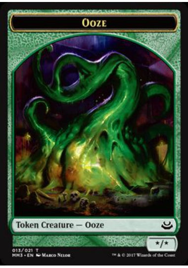 (英)ウーズトークン / Ooze Token【MM3-TOKEN】 No.013