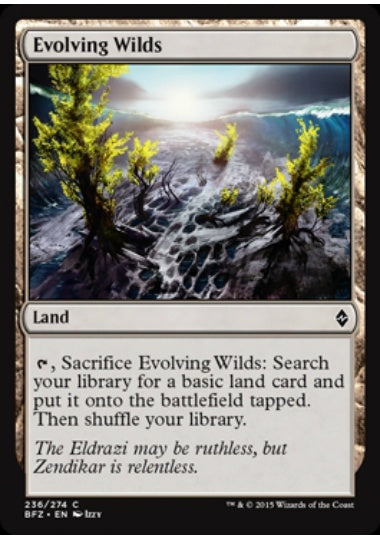 (英)進化する未開地 / Evolving Wilds【BFZ】 No.236