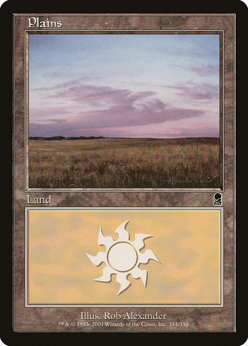 (英)平地 / Plains【ODY】 No.334