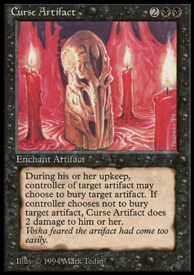 (英)Curse Artifact【DRK】 No.043