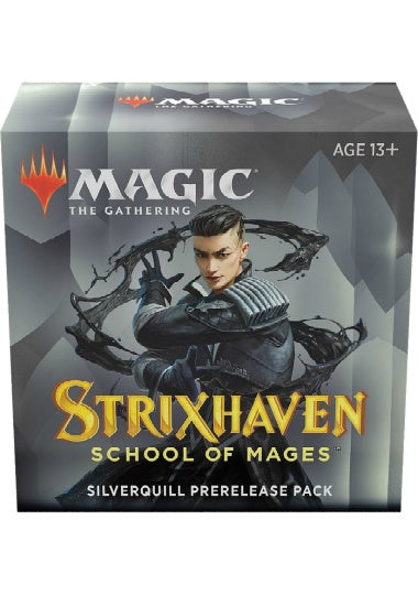 (英)ストリクスヘイヴン：魔法学院 シルバークイル・プレリリース・パック / Strixhaven: School of Mages Silverquill Prerelease Pack【BOX】 ※発送方法は「ゆうパック」を選択してください。