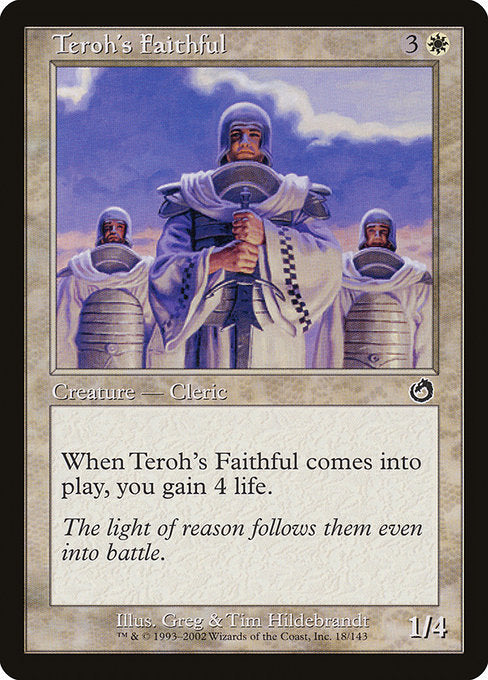 (英)ティーロの信者 / Teroh's Faithful【TOR】 No.018