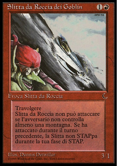 (イタリア語)Slitta da Roccia dei Goblin / Goblin Rock Sled【DRK】 No.067
