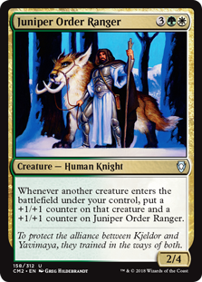 (英)柏槙教団のレインジャー / Juniper Order Ranger【CMDANTHO2】 No.158