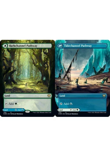 (英)【Foil】樹皮路の小道 / Barkchannel Pathway - 潮水路の小道 / Tidechannel Pathway ★ボーダーレス★ 【KHM】 No.290