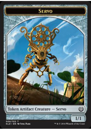 (英)霊気装置トークン / Servo Token【KLD-TOKEN】 No.006