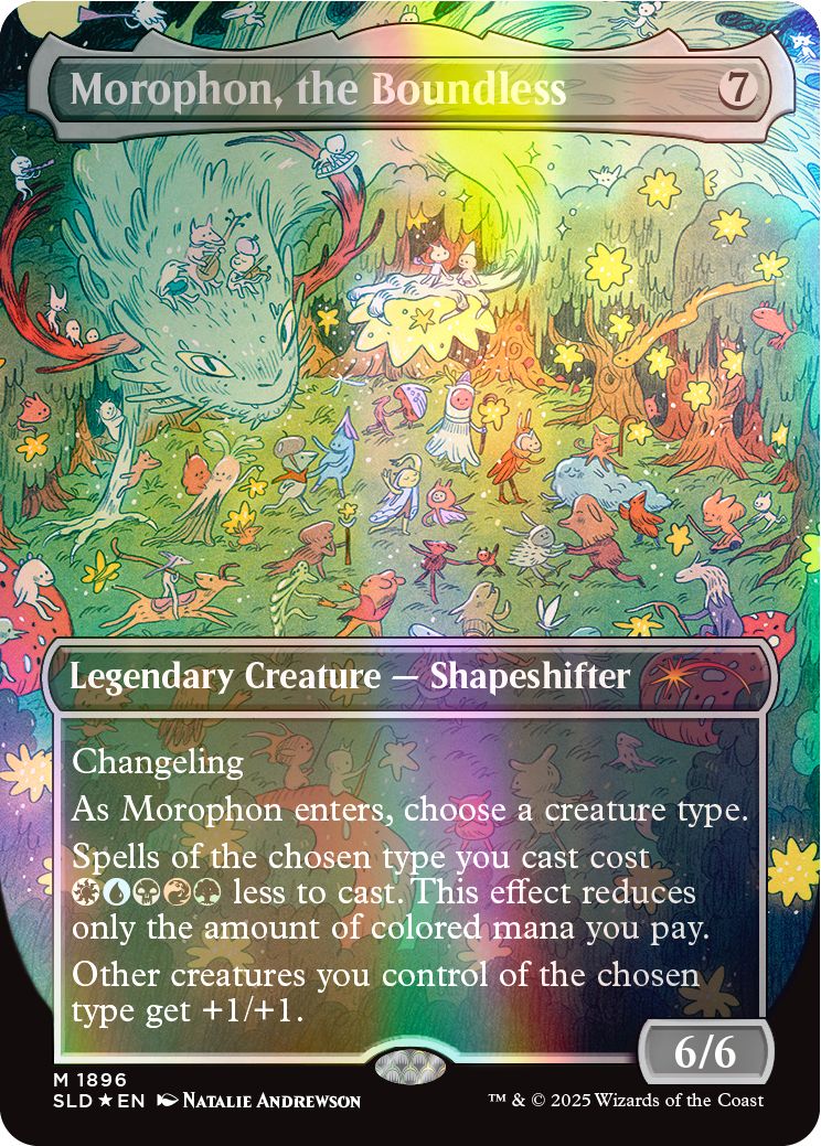 (英)【Foil】限りないもの、モロフォン / Morophon, the Boundless【SLD】Secret Lair Commander Deck: Everyone's Invited No.1896
