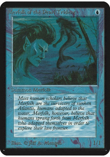 (英)真珠三叉矛の人魚 / Merfolk of the Pearl Trident【ALPHA】 No.066