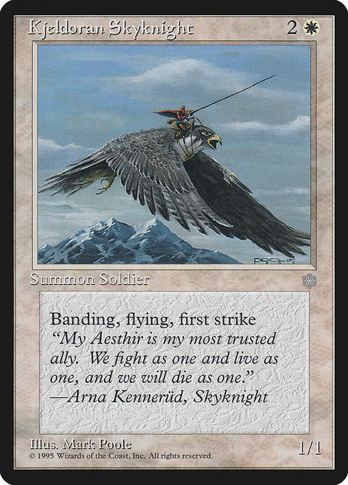 (英)Kjeldoran Skyknight【ICE】 No.040