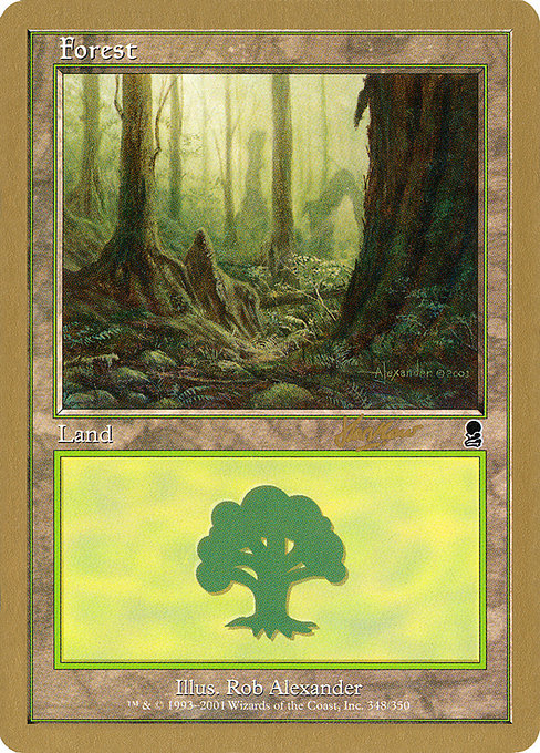 (英)森 / Forest【WC02】 World Championship Decks 2002 Sim Han How 金枠 No.141