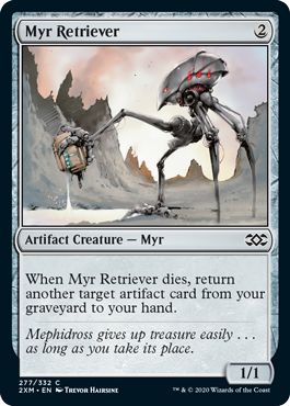 (英)【Foil】マイアの回収者 / Myr Retriever【2XM】 No.277