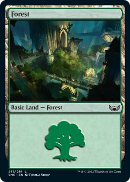 (英)【Foil】森 / Forest【SNC】 No.271