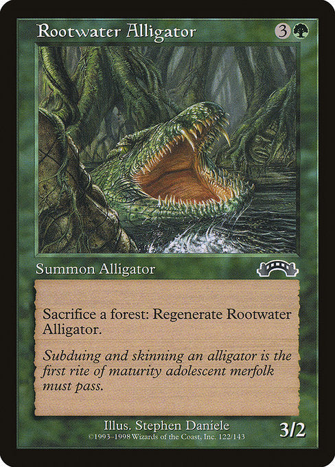 (英)ルートウォーターのアリゲーター / Rootwater Alligator【EXO】 No.122