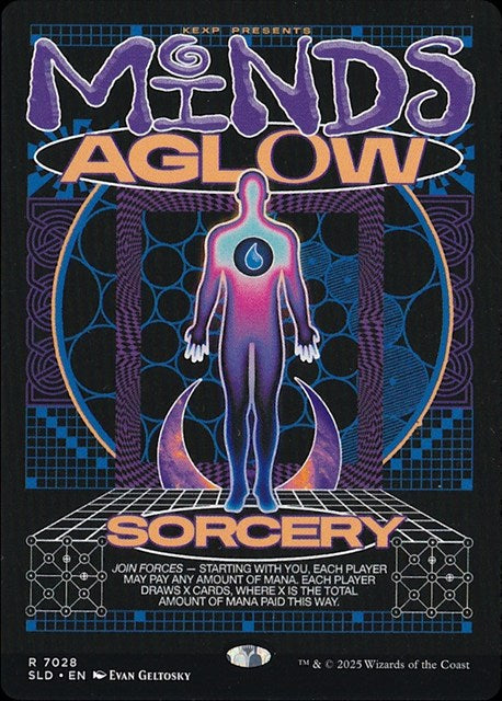 (英)精神の輝き / Minds Aglow【SLD】 Secret Lair x KEXP: You Are Not Alone No.7028