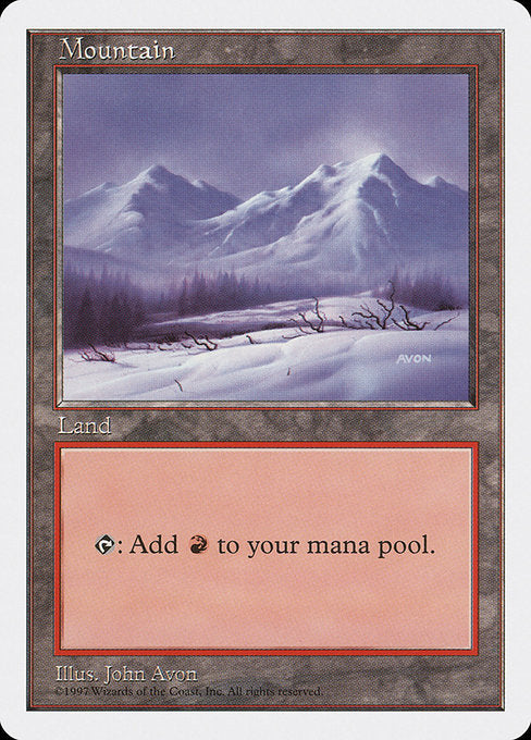(英)山 / Mountain【5ED】 No.442