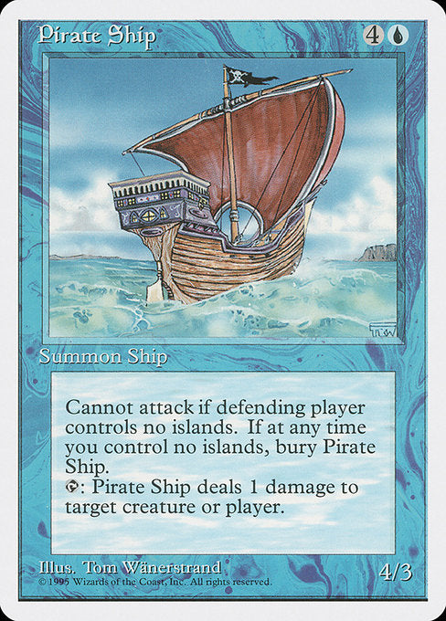 (英)海賊船 / Pirate Ship ★アルターネイト版★ 【4ED】 No.091