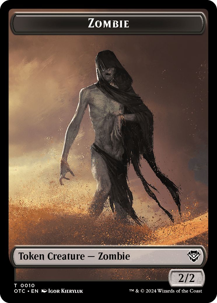 (英)ゾンビトークン / Zombie Token No.010 - 雄牛トークン / Ox Token【OTC-TOKEN】 No.003