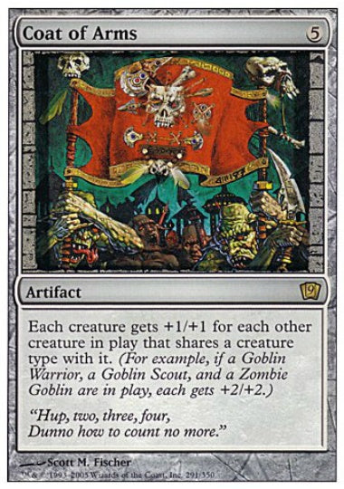 (英)【Foil】旗印 / Coat of Arms【9ED】 No.291