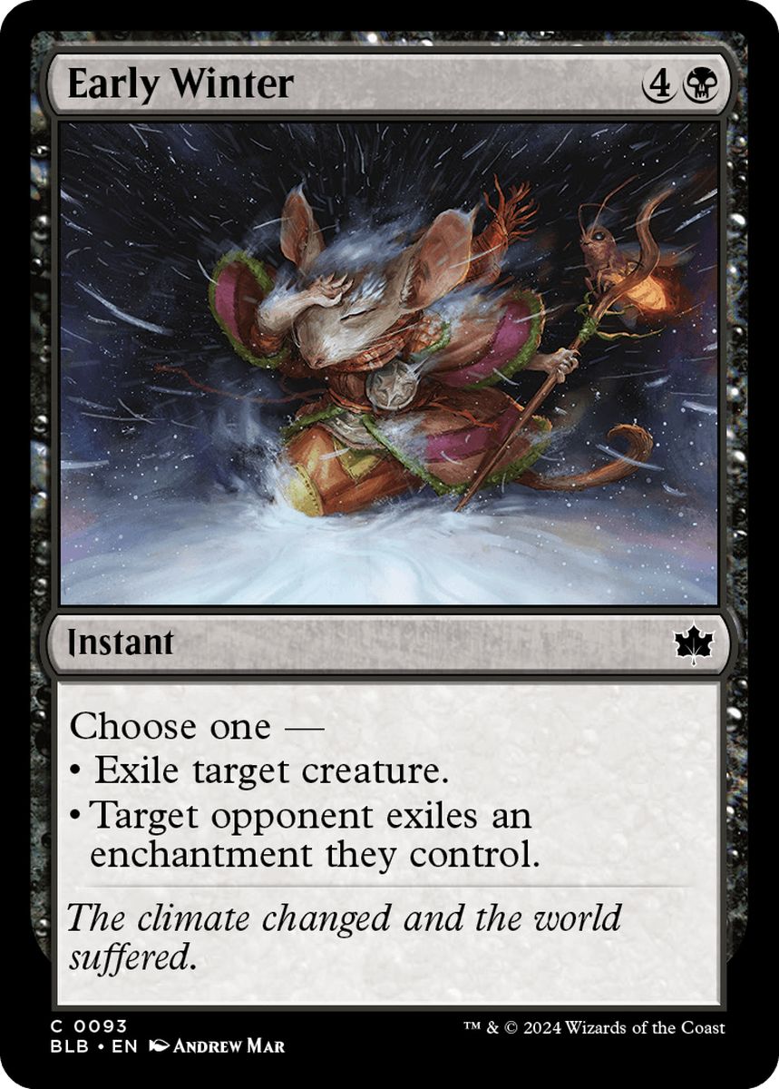 (英)【Foil】初冬 / Early Winter【BLB】 No.093
