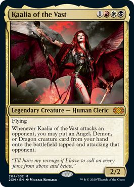 (英)【Foil】巨大なるカーリア / Kaalia of the Vast【2XM】 No.204