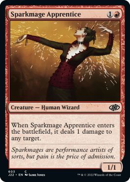 (英)火花魔道士の弟子 / Sparkmage Apprentice【J22】 No.603