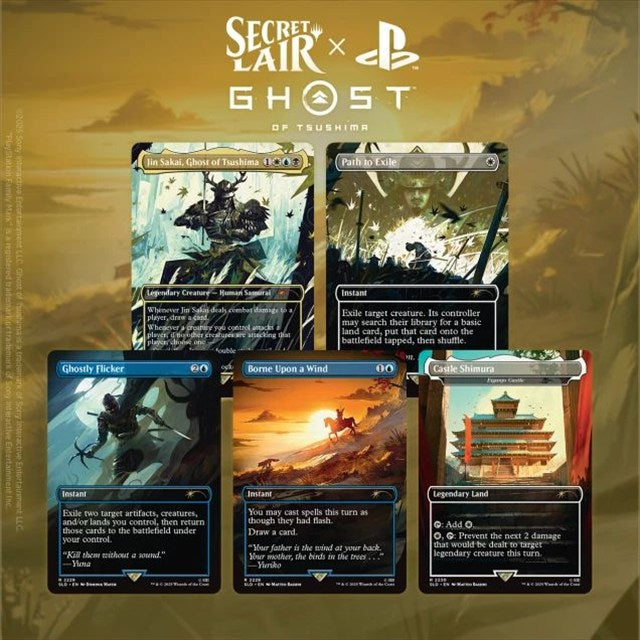 (英)Secret Lair x Ghost of Tsushima 【BOX】 ※発送方法は「ゆうパック」を選択してください。