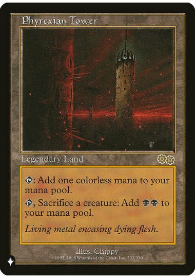 (英)ファイレクシアの塔 / Phyrexian Tower【LST】 No.294