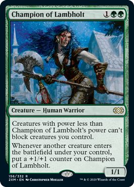 (英)ラムホルトの勇者 / Champion of Lambholt【2XM】 No.156