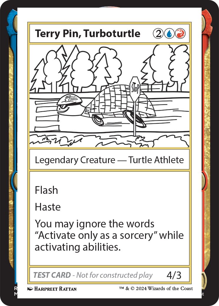 (英)Terry Pin, Turboturtle【MB2-TEST】 No.364