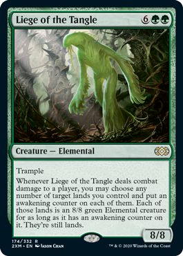 (英)【Foil】絡み森の主 / Liege of the Tangle【2XM】 No.174