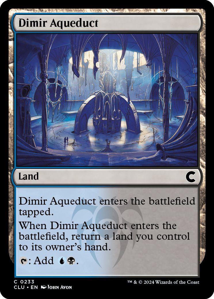 (英)ディミーアの水路 / Dimir Aqueduct【CLU】 No.233