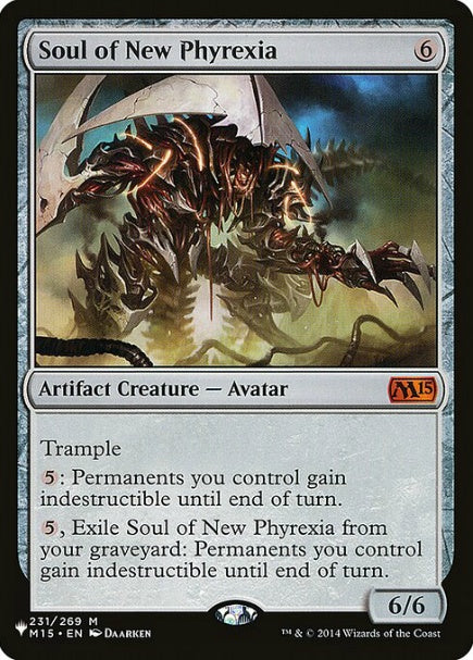 (英)新たなるファイレクシアの魂 / Soul of New Phyrexia【LST】 No.1018