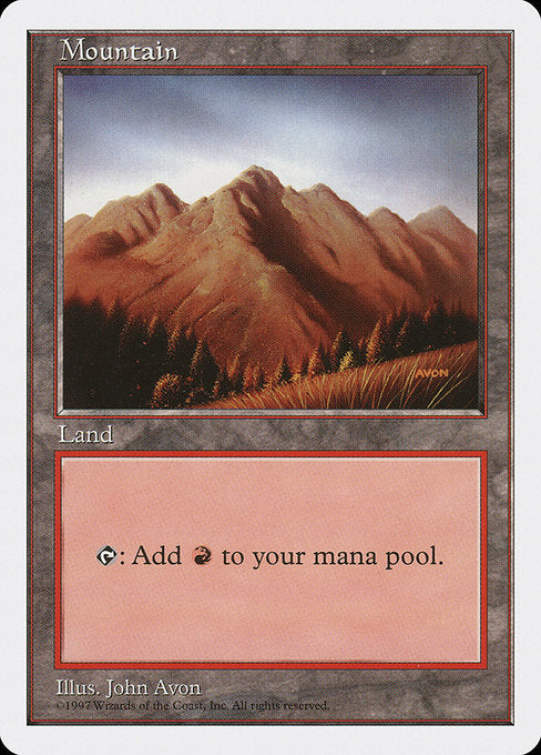 (英)山 / Mountain【5ED】 No.444