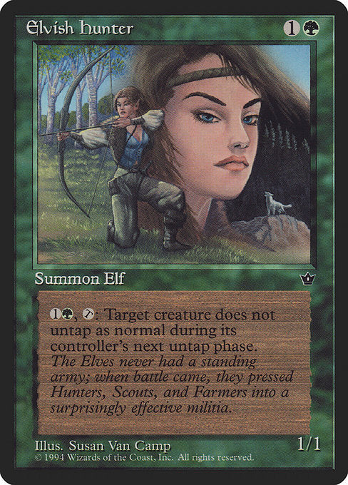 (英)Elvish Hunter 【FEM】 (Susan Van Camp) No.067C