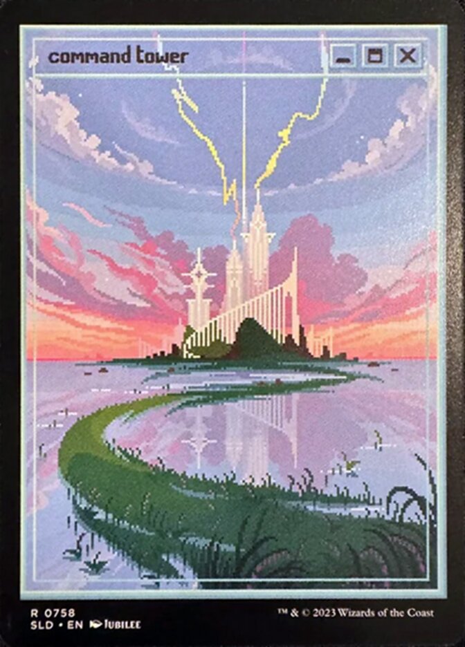 (英)統率の塔 / Command Tower【SLD】 PixelLands_v02 No.758