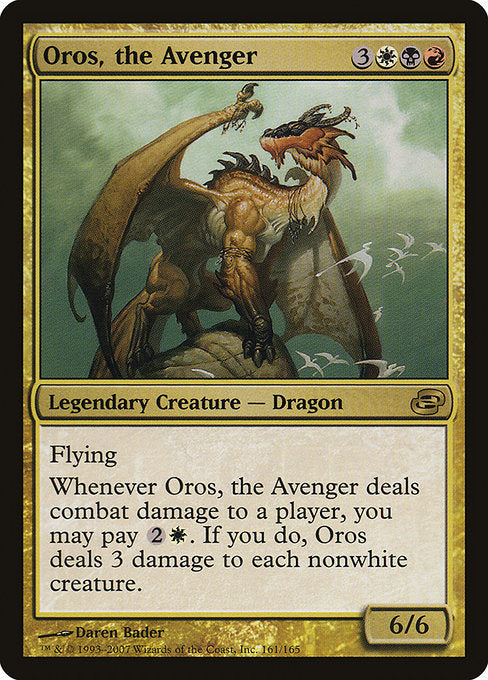 (英)【Foil】報復するものオロス / Oros, the Avenger【PLC】 No.161