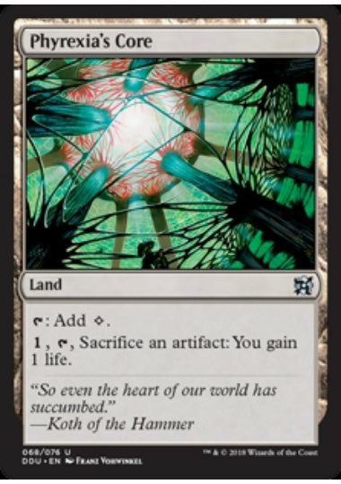 (英)ファイレクシアの核 / Phyrexia's Core【EVSI】 No.068