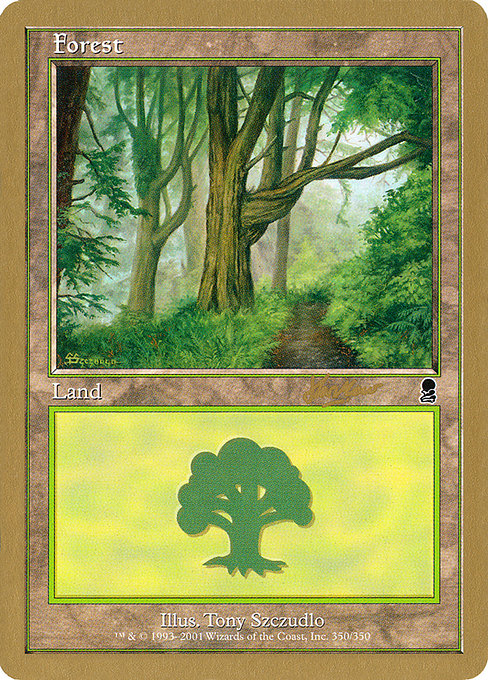 (英)森 / Forest【WC02】 World Championship Decks 2002 Sim Han How 金枠 No.143