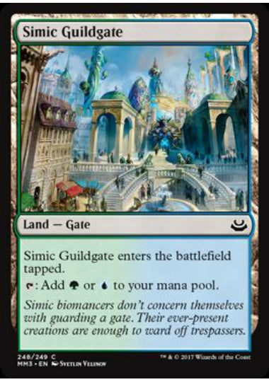 (英)シミックのギルド門 / Simic Guildgate【MM3】 No.248